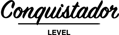 Conquistador Level Logo