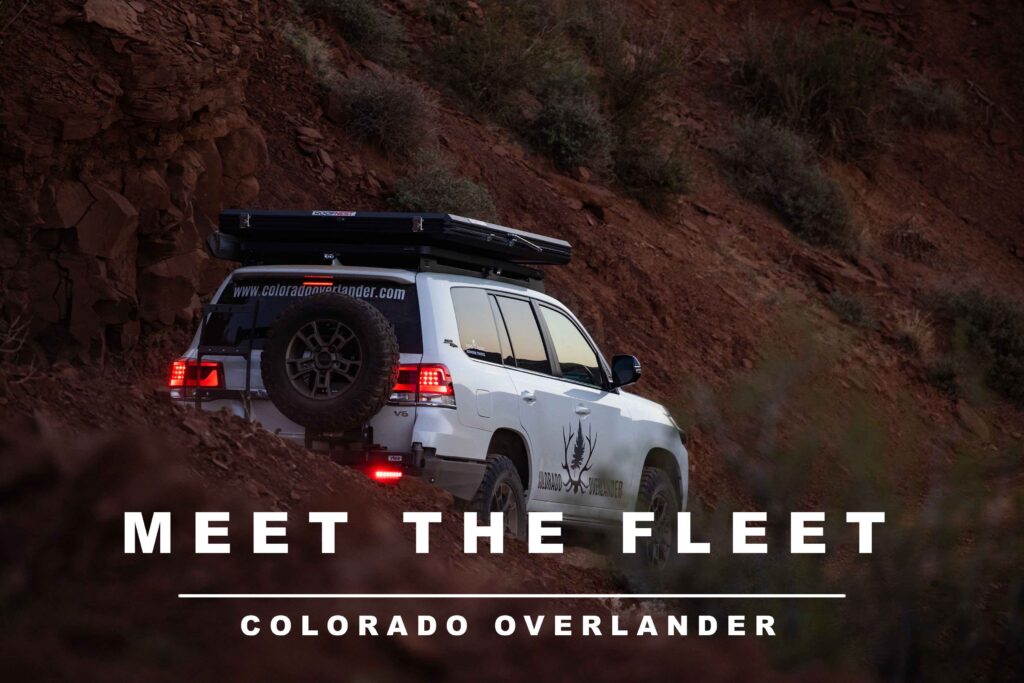 COLORADO OVERLANDERS fleet of vehicles available for rent provide a premier overlanding experience.